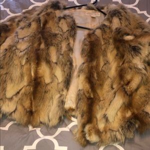 Michael kors Real Rabbit Coat size XL